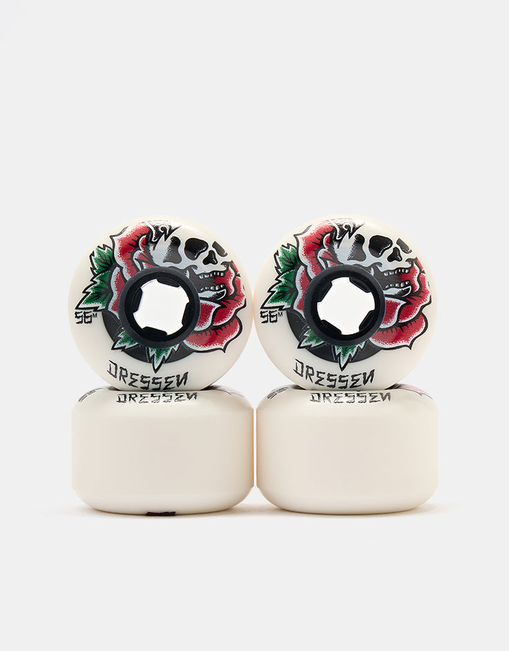 OJ Dressen Rose Skull Double Duro Chubbies 99a/95a Skateboard