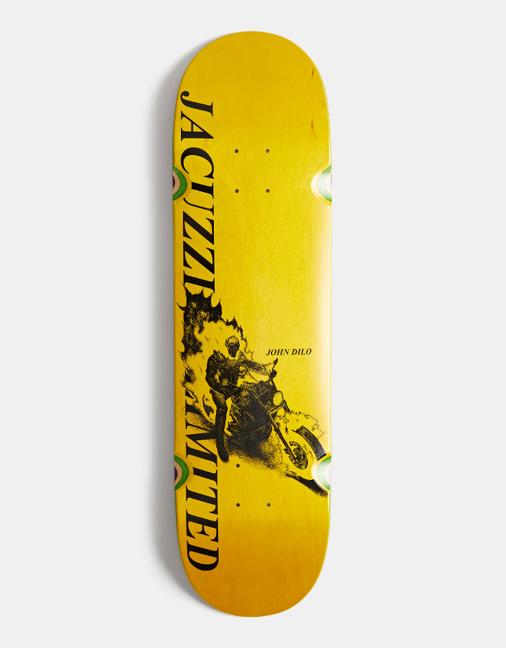 Jacuzzi Unlimited John Dilo Skull Cycle EX7 Skateboard Deck - 8.5