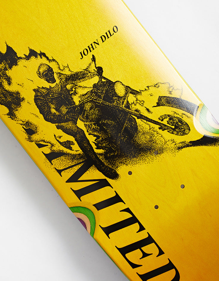 Jacuzzi Unlimited John Dilo Skull Cycle EX7 Skateboard Deck - 8.5