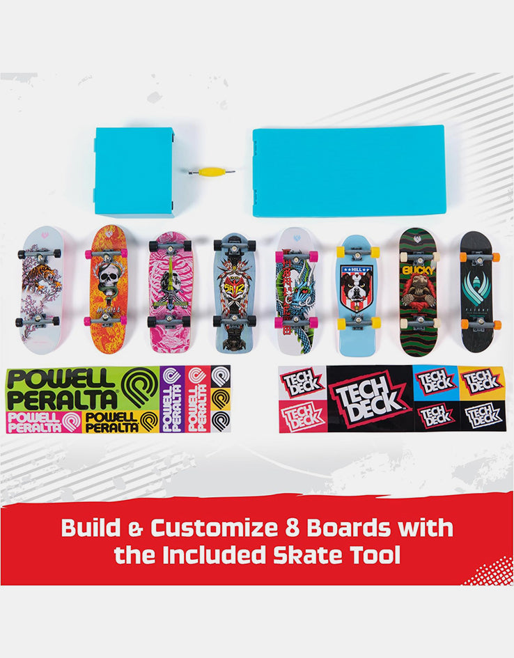 Tech Deck Powell Peralta Legends Fingerboard SK8Shop - 8 Pack