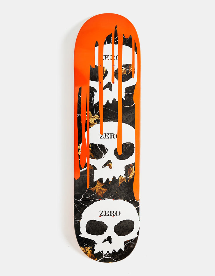 DRT KLASH９LOW - blood'n bone - Zero x Realtree 3 Skulls w/Blood Skateboard Deck – Route One