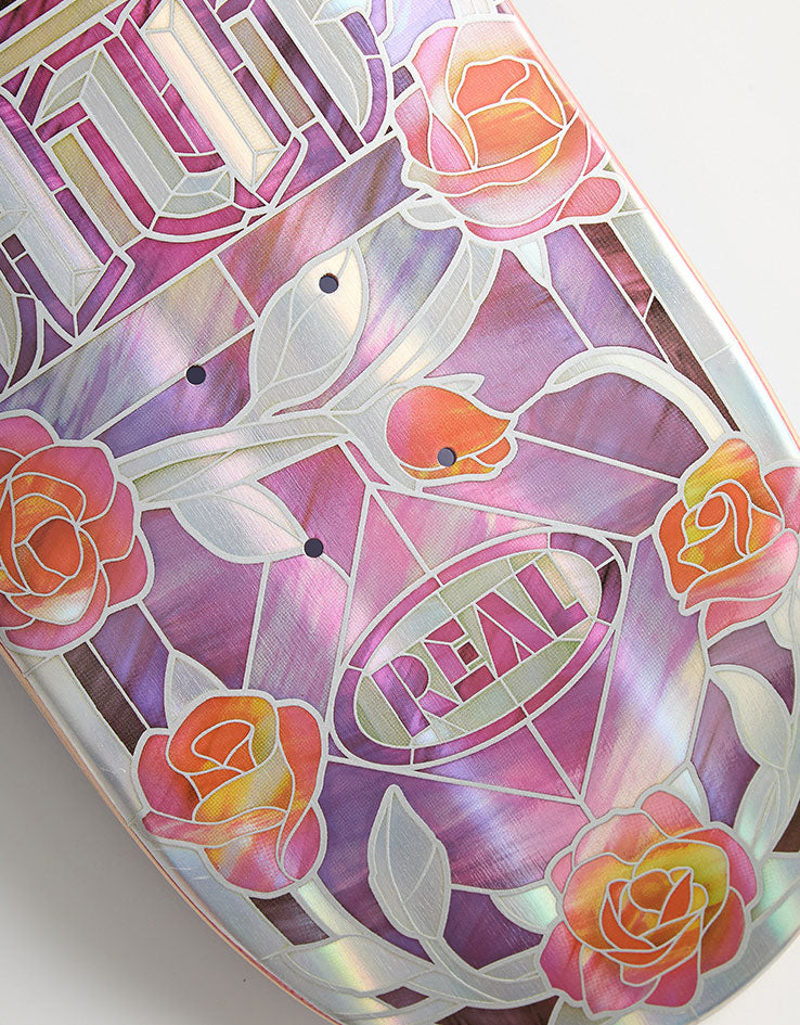 Real HUF Hydrant Holographic Cathedral Skateboard Deck - 8.06