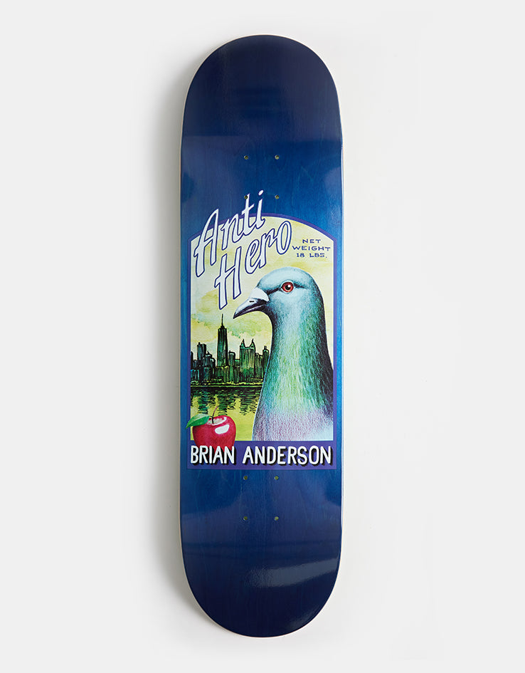 Anti Hero B.A. Homers Skateboard Deck - 8.62", view 2