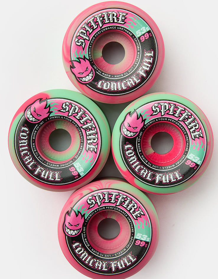 Spitfire Color Pack Formula Four Conical Full 99d Skateboard
