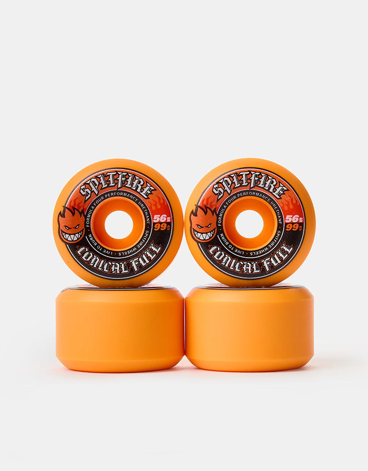 Spitfire Color Pack Formula Four Conical Full 99d Skateboard