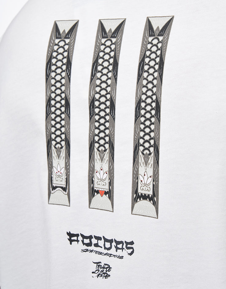 adidas TOS Curb T-Shirt - White/Multi, view 4
