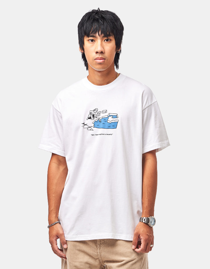 M Tシャツ(usedWhite) Carhartt WIP S/S Ice Fishing T-Shirt - White – Route One