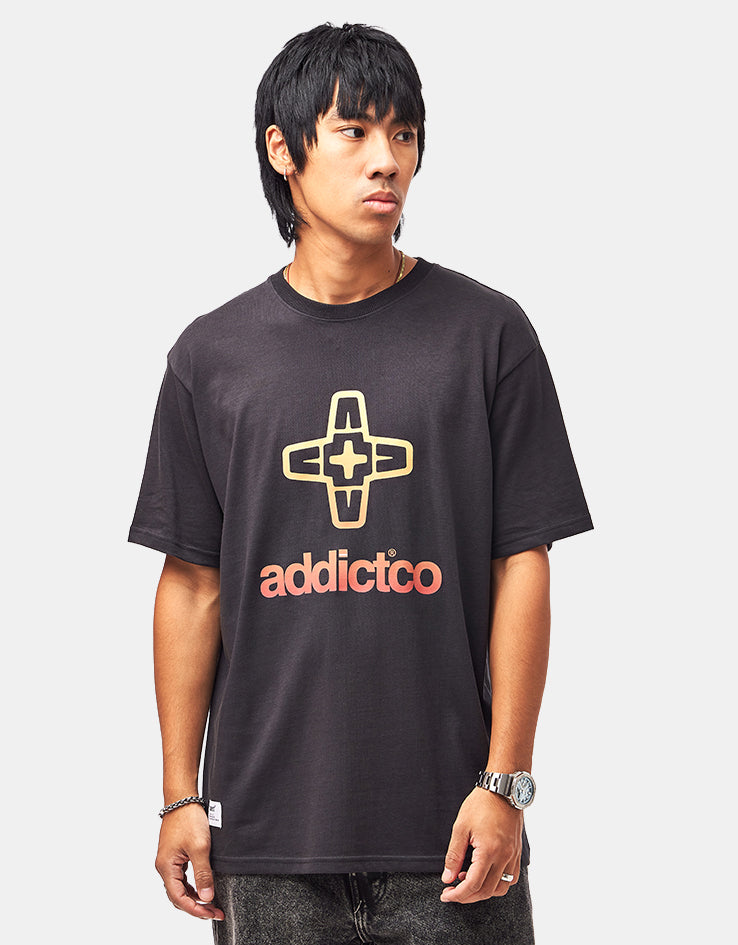 Addict Addictco T-Shirt - Black, view 2