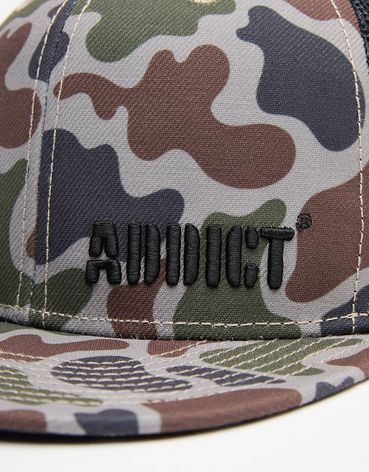 Addict Mother Trucker Cap - Duck Camo, view 3