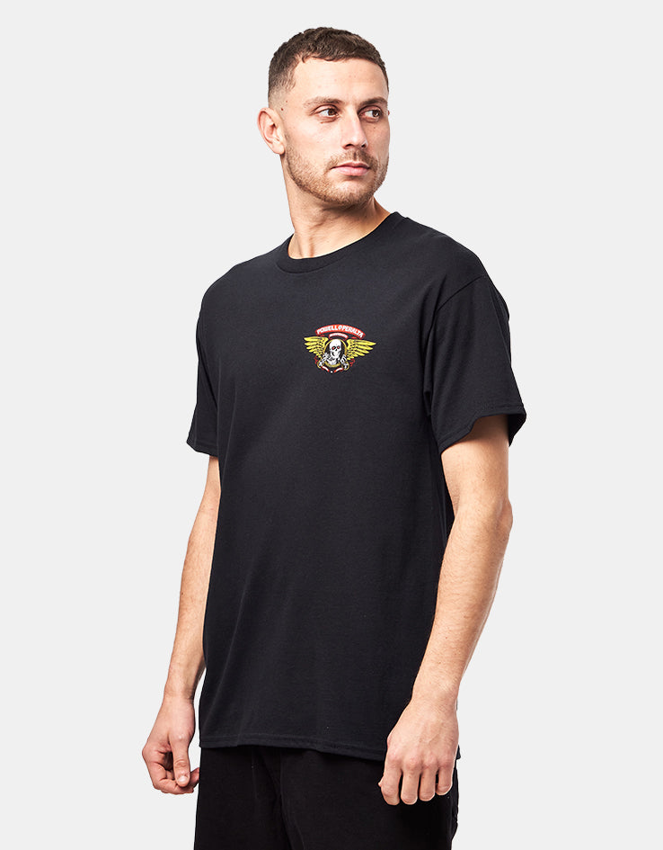 Powell Peralta Winged Ripper T-Shirt - Black – Route One