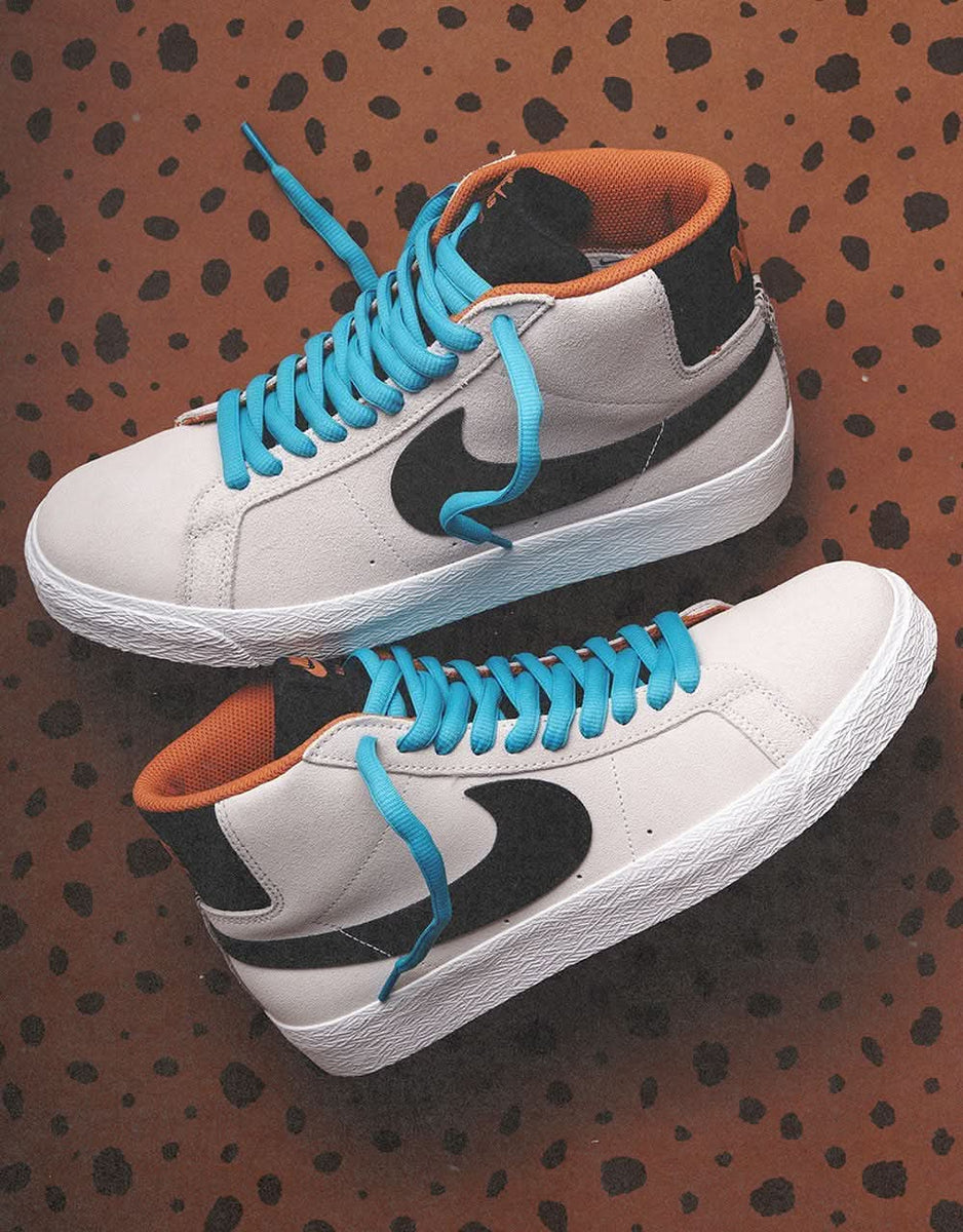 Nike SB 'Safari Electric Pack' Zoom Blazer Mid Skate Shoes