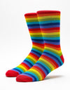 Route One Striped Socks - Rainbow