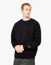 Carhartt WIP Chase Sweatshirt - Black/Gold