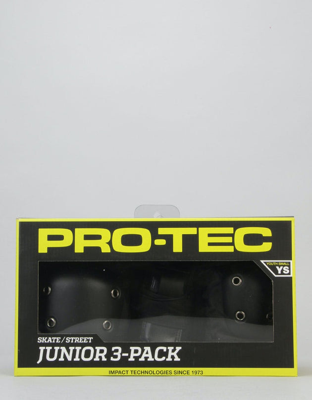 Pro-Tec Street Gear Junior Triple Padset - Black