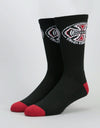 Independent 2 Pack Crew Socks - Black