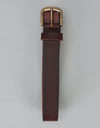 Levis Woodland Leather Belt - Dark Brown