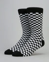 Route One Checker Socks - Black/White