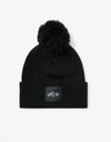 Route One Digital Bobble Beanie - Black