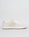 éS Accel Slim Skate Shoes - White/White/Gum
