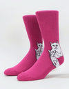 RIPNDIP Lord Nermal Socks - Wine