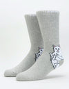 RIPNDIP Lord Nermal Socks - Heather Grey