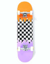 Route One Check Drip Complete Skateboard - 7.5"