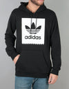 adidas Solid BB Pullover Hoodie - Black