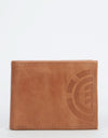 Element Daily Elite Leather Wallet - Brown