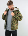 Brixton Claxton Sherpa Jacket - Olive Camo