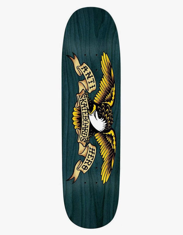 Anti Hero Blue Meanie Shaped Eagle Skateboard Deck - 8.75"