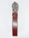 Dickies Everett Leather Belt - Mahogany