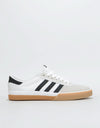 adidas Lucas Premiere Skate Shoes - Crystal White/Black/Gum
