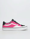 Vans TNT AP Skate Shoes - Black/Magenta/White