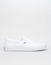 Vans Slip-On Pro Skate Shoes - White/White