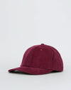 Route One Vintage Cord Dad Cap - Burgundy