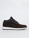 Lakai Griffin Mid Skate Shoes - Chocolate Suede
