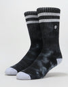Element Cloudy Socks - Black Tie Dye