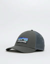 Patagonia P-6 Logo LoPro Trucker Cap - Forge Grey