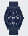 Nixon Time Teller P Corp Watch - Matte Navy/White