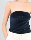 Obey Womens Hydra Tube Top - Dark Indigo