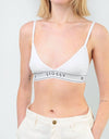 Stüssy Womens Basic Triangle Top - White