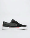 DC Switch Plus S Skate Shoes - Black/Athletic Red/White