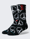 Stance x BITH Increase The Peace Classic Crew Socks - Black