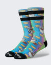 Stance x Rick & Morty Dipping Sauce Classic Crew Socks - Multi