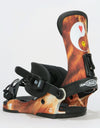 Union x Gnarly Custom House Snowboard Bindings - Acid Wash