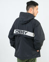 Obey Inlet Anorak - Black