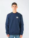 Patagonia Shop Sticker Patch Uprisal Crew Sweatshirt - Classic Navy