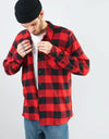 Dickies L/S Sacramento Shirt - Red