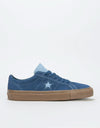 Converse One Star Pro Ox Skate Shoes - Navy/Indigo Fog/Brown