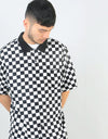 Vans Checker Camp S/S Shirt - White/Black
